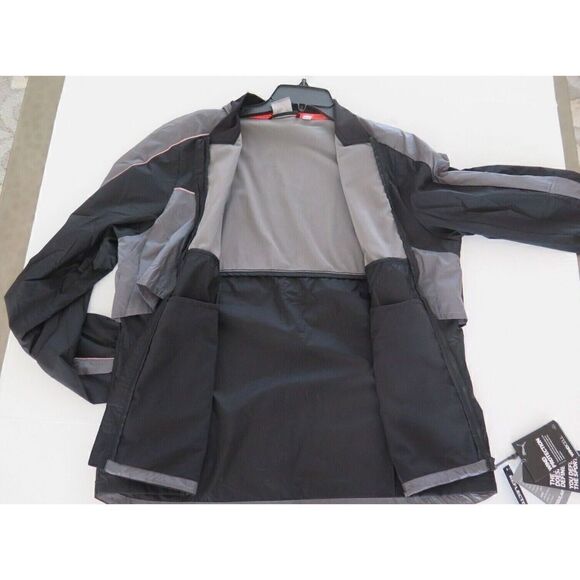 PUMA TL57859 Women's Sz L Black/Castlerock Gray Run Ultra Jacket $95+ - Picture 7 of 7